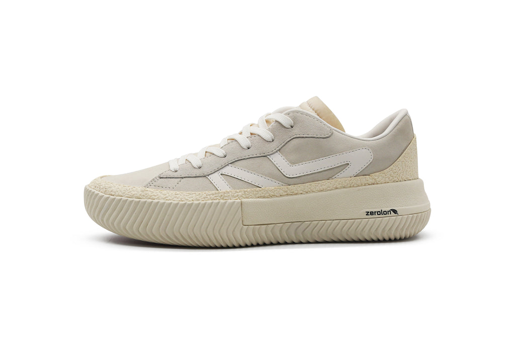 Men's Downtown II Suede White White