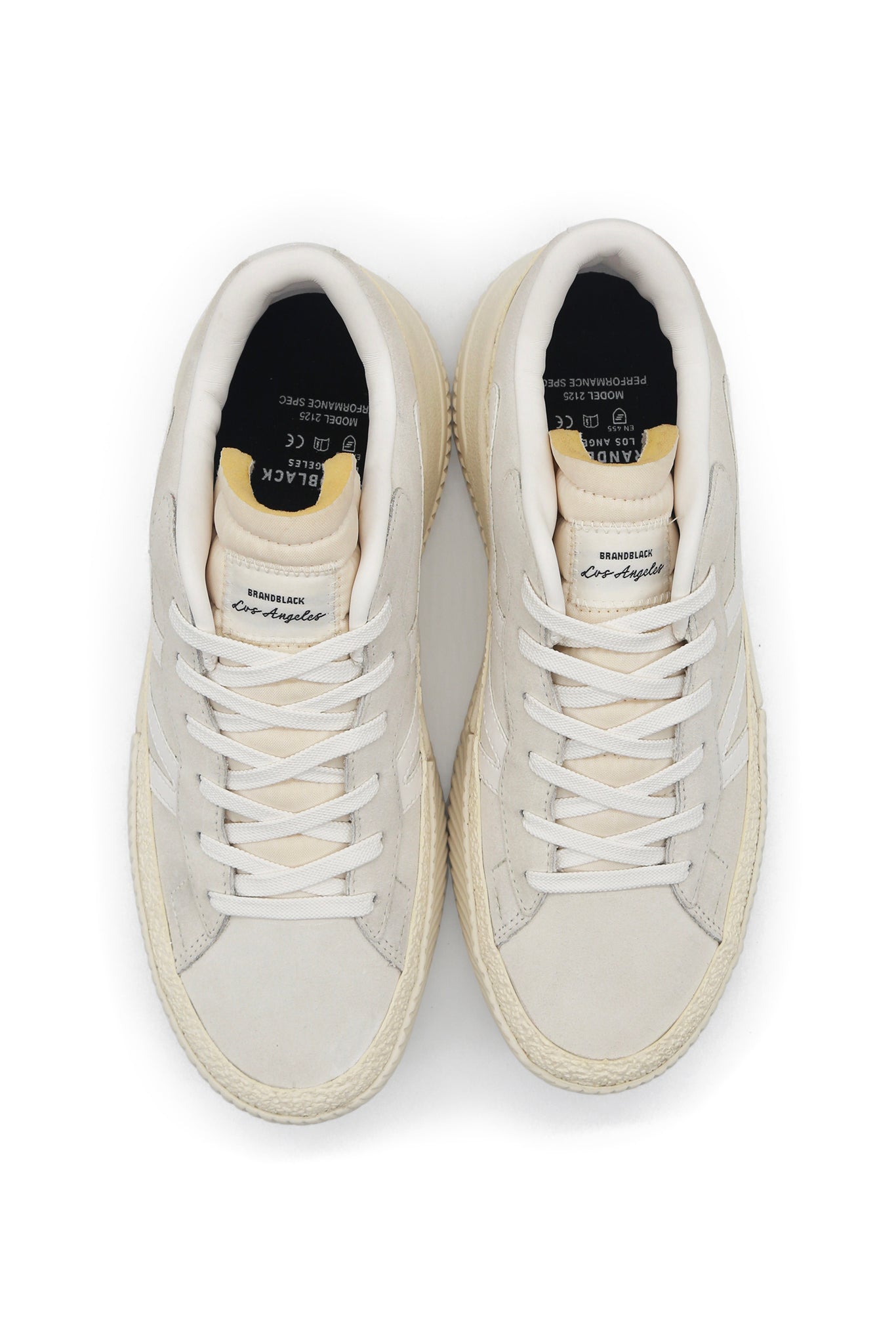 Men's Downtown II Suede White White