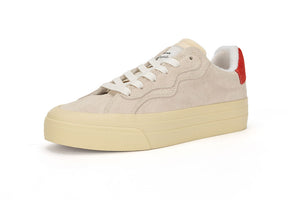 Men's No Name Suede Off White Red